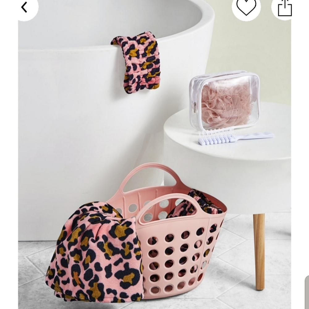 Cheetah 6 piece Caddy Set